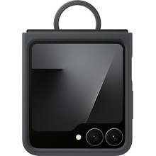 Samsung F766 Z Flip 7 FE Silicone Ring Case Black EF-PF741TB